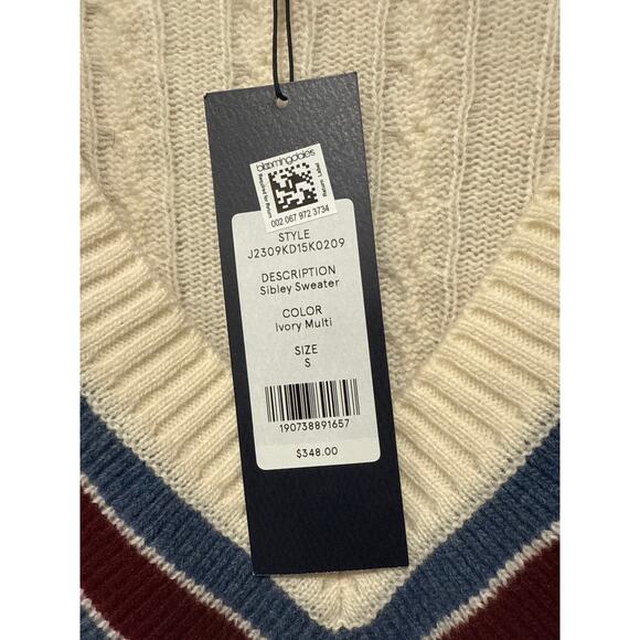 Veronica Beard Jean Sibley Sweater Size Small New with Tags - Picture 11 of 11